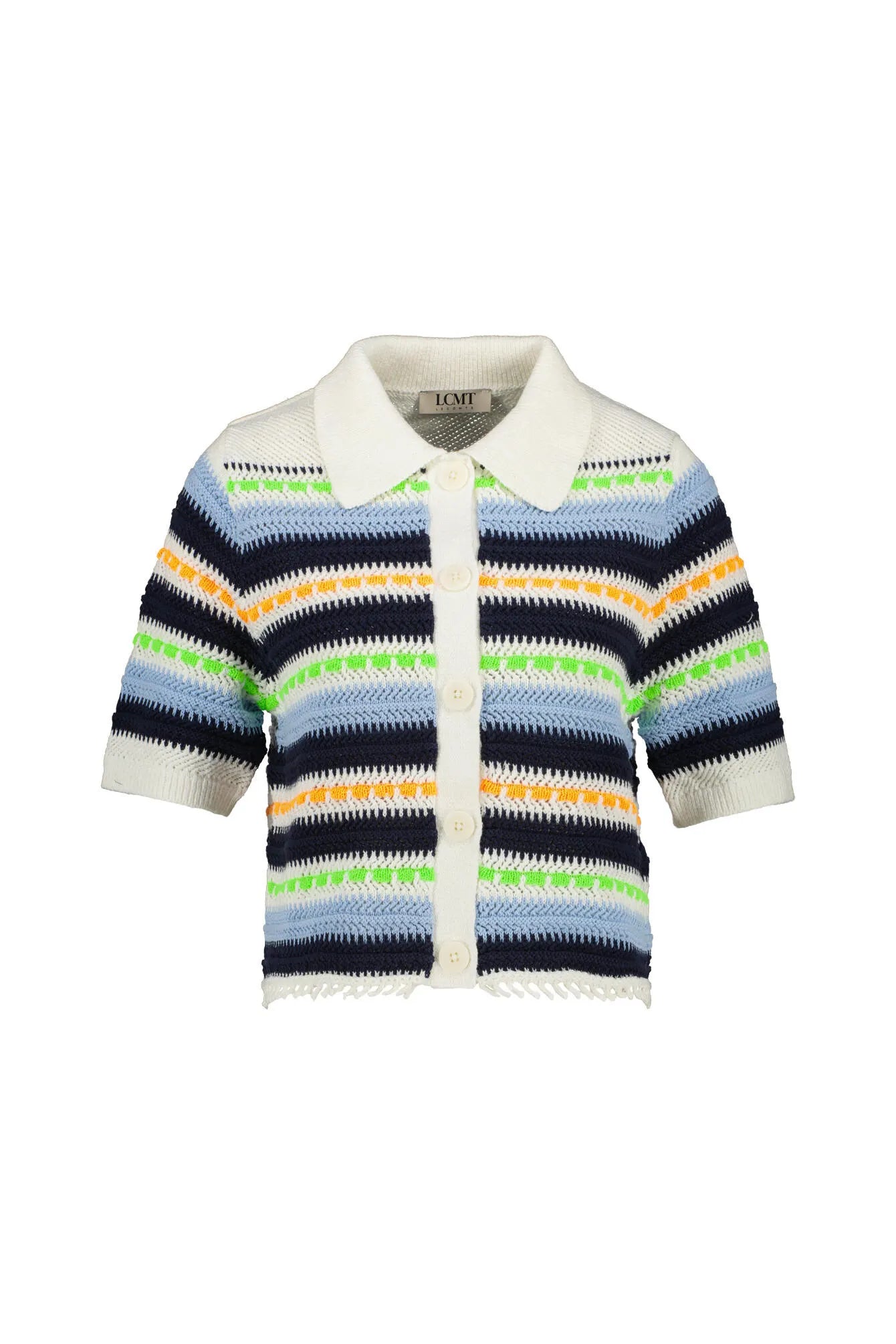 Strick-Cardigan aus Baumwollmix