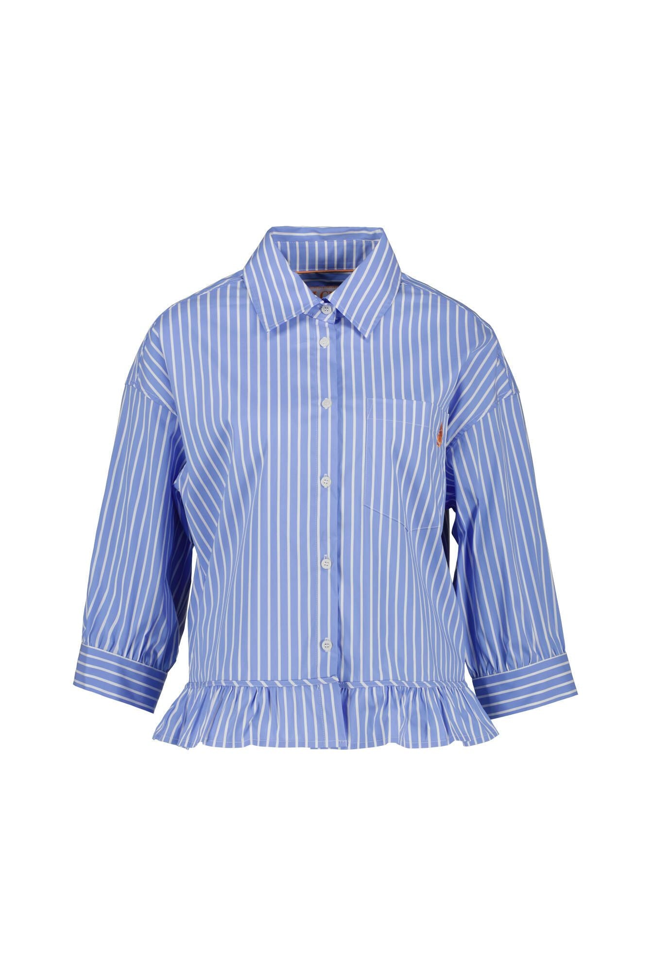 Bluse aus Baumwollmix