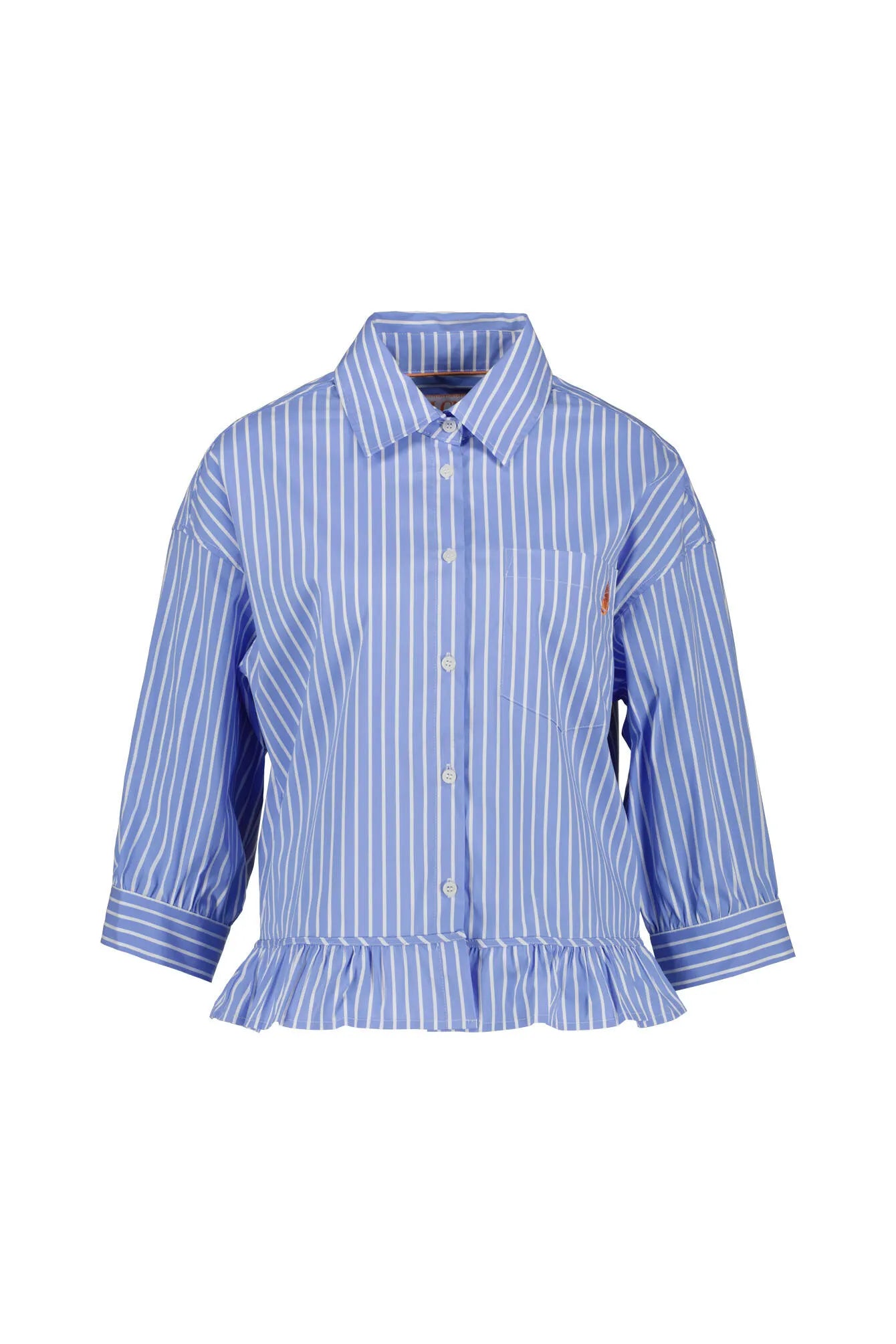 Bluse aus Baumwollmix