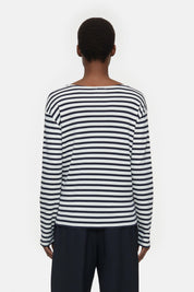 Gestreiftes Langarmshirt