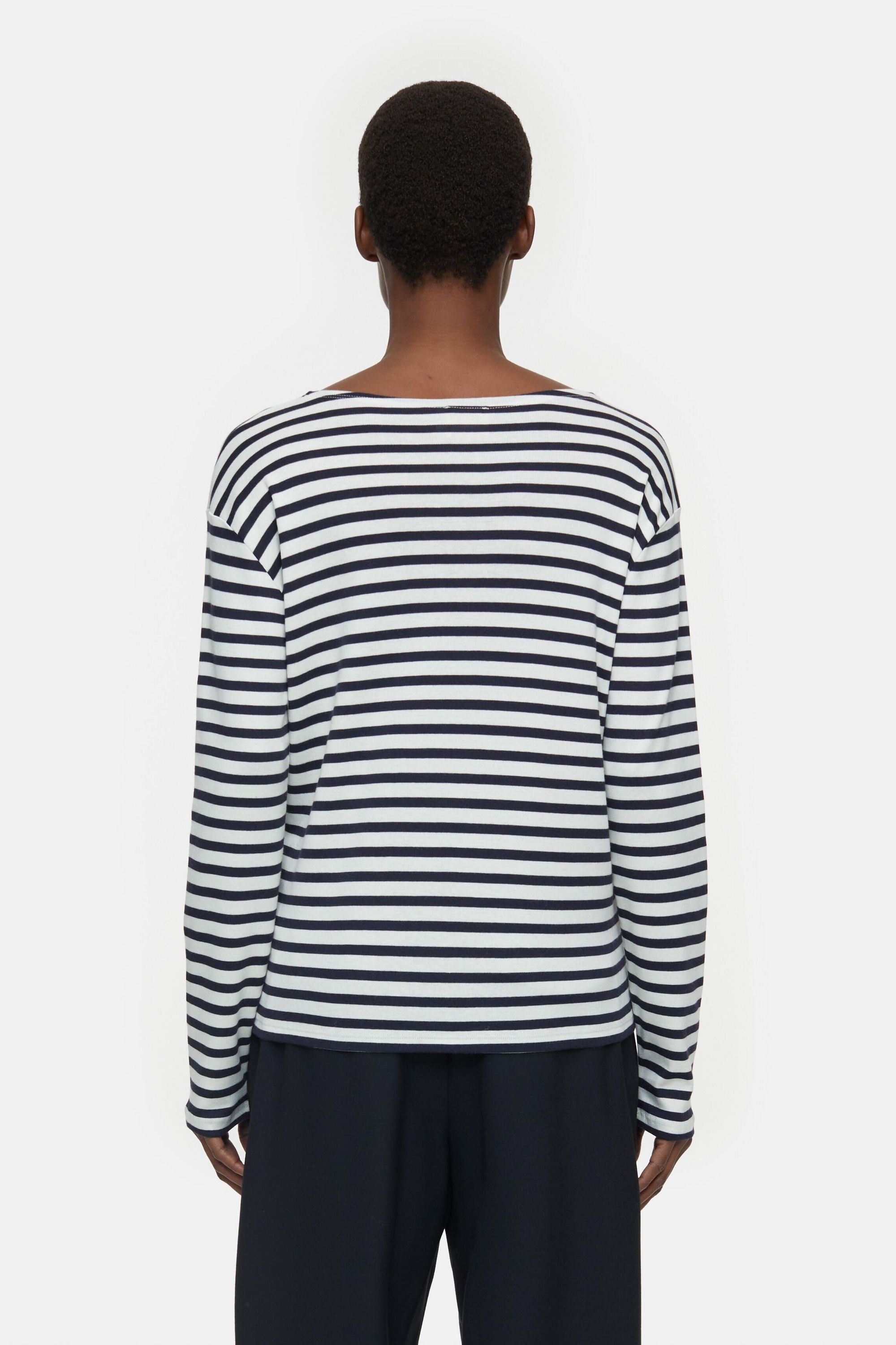 Gestreiftes Langarmshirt