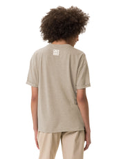 T-Shirt gestreift aus Baumwollmix