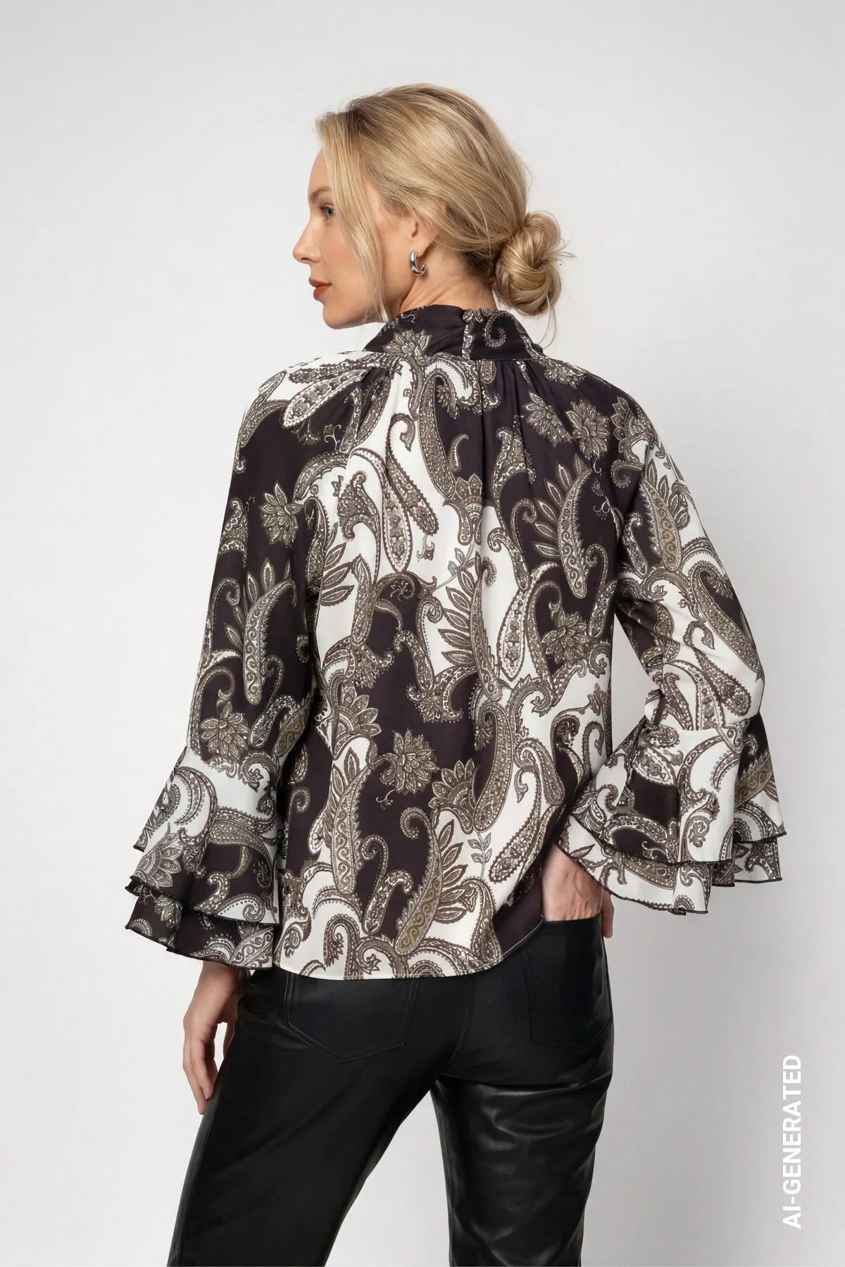 Bluse mit Paisleymuster