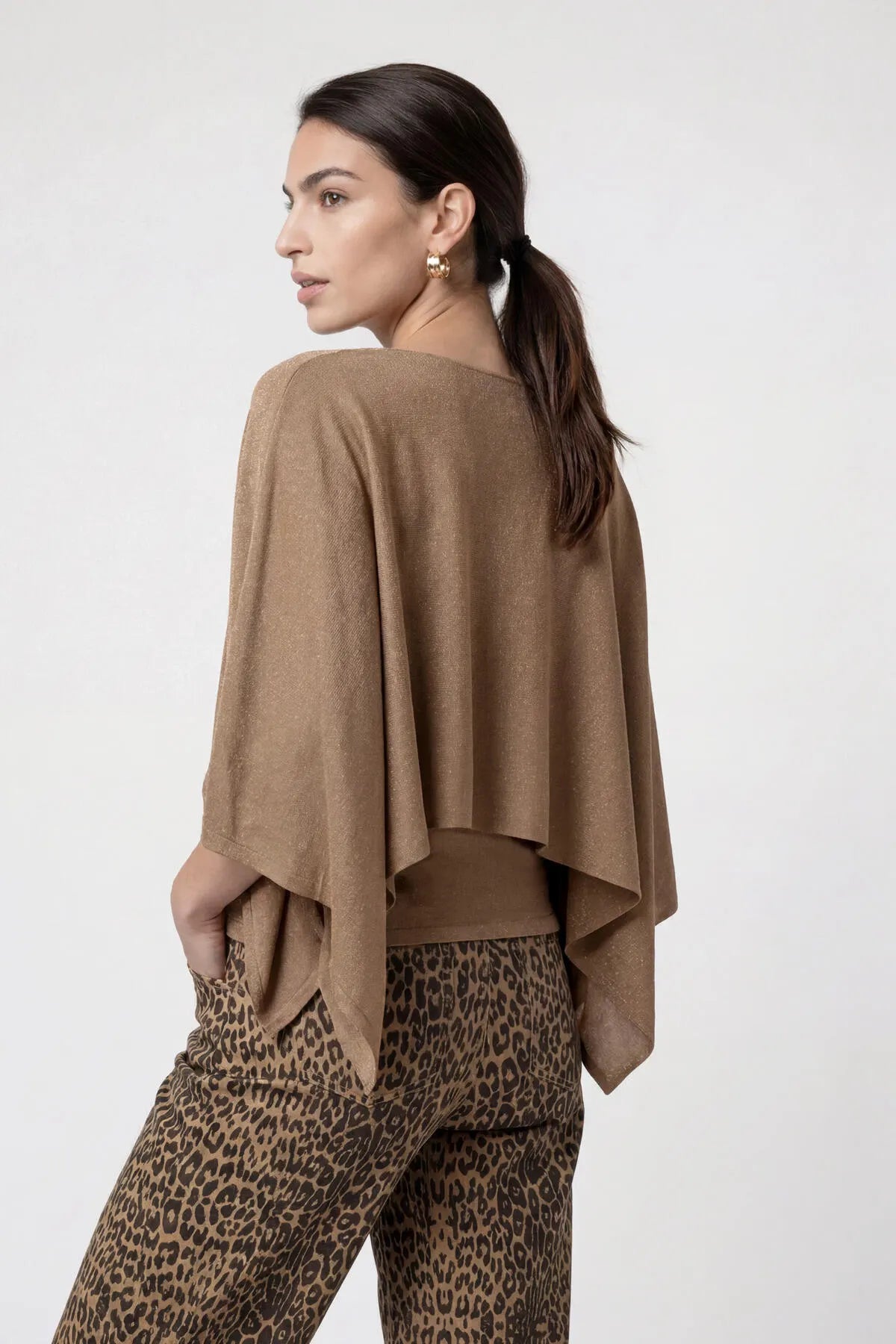 Strickpullover mit Rundhalsausschnitt