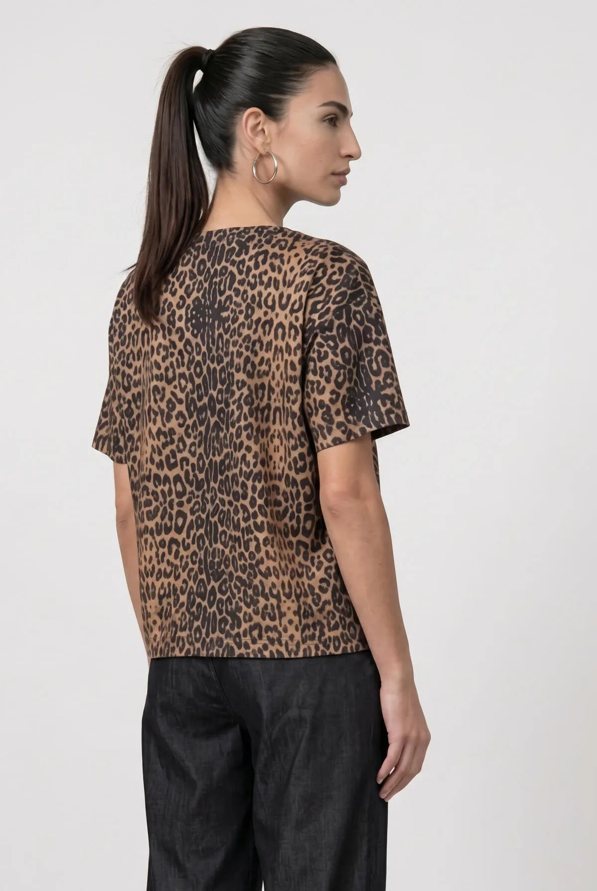 T-Shirt aus Baumwollmix