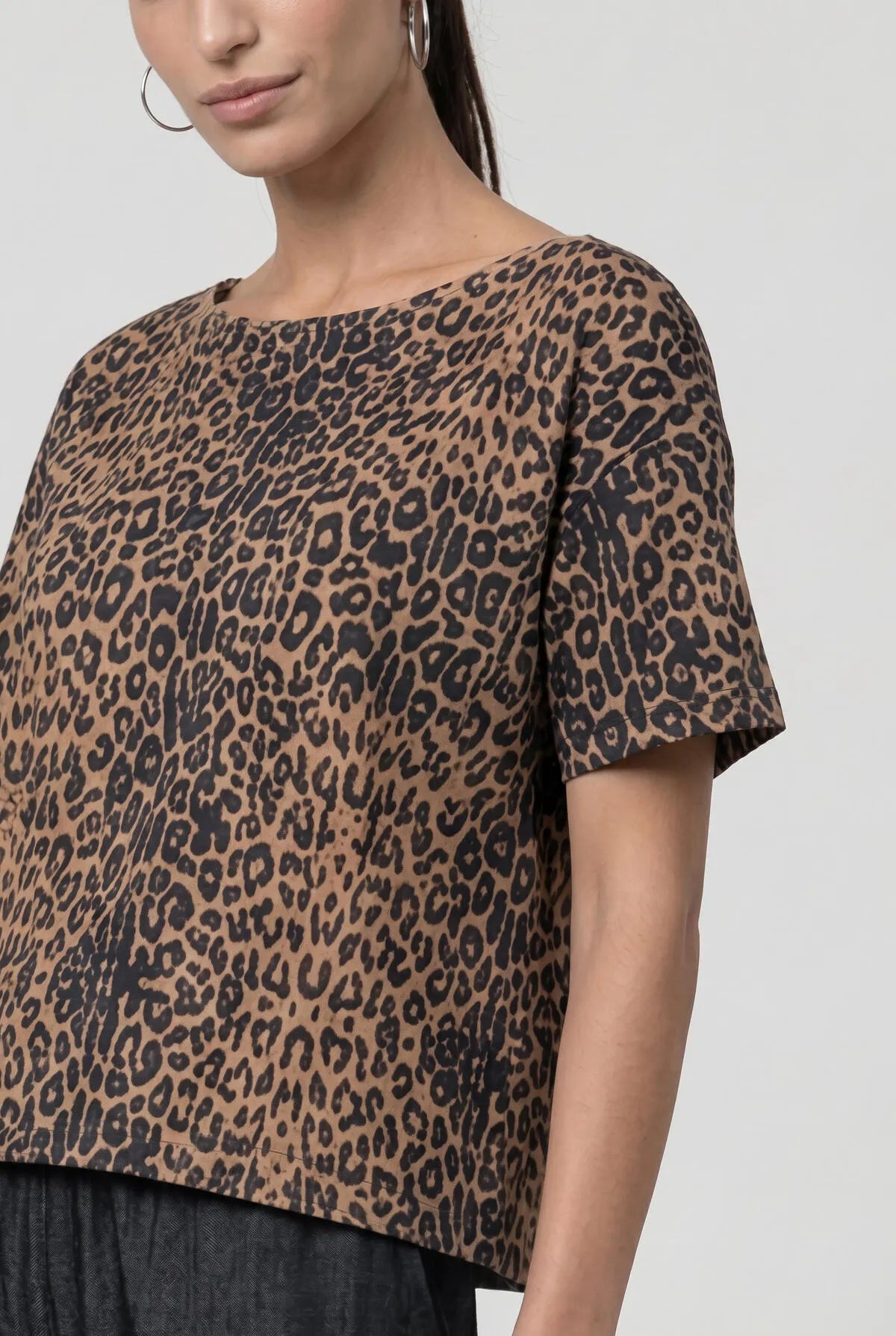 T-Shirt aus Baumwollmix
