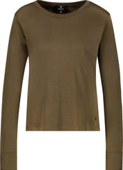 Langarmshirt aus Baumwolle