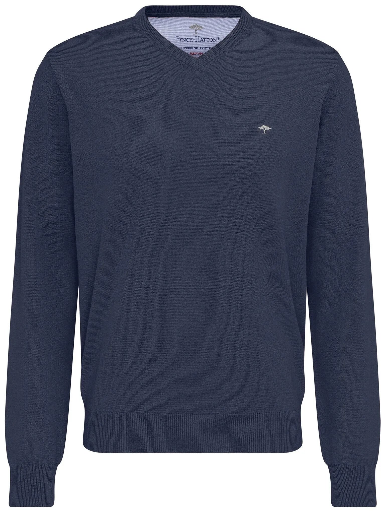 Strickpullover mit V-Ausschnitt