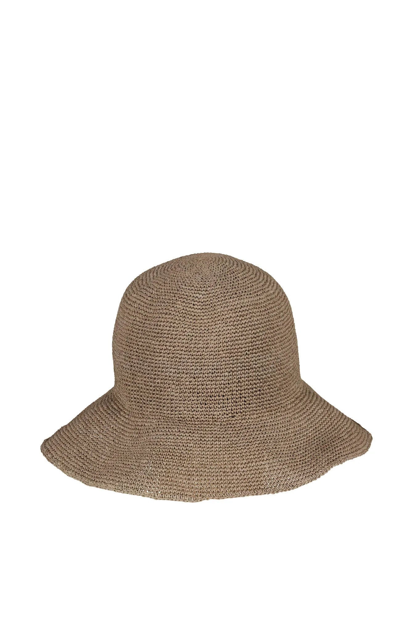 feine Papierstroh Glocke, taupe