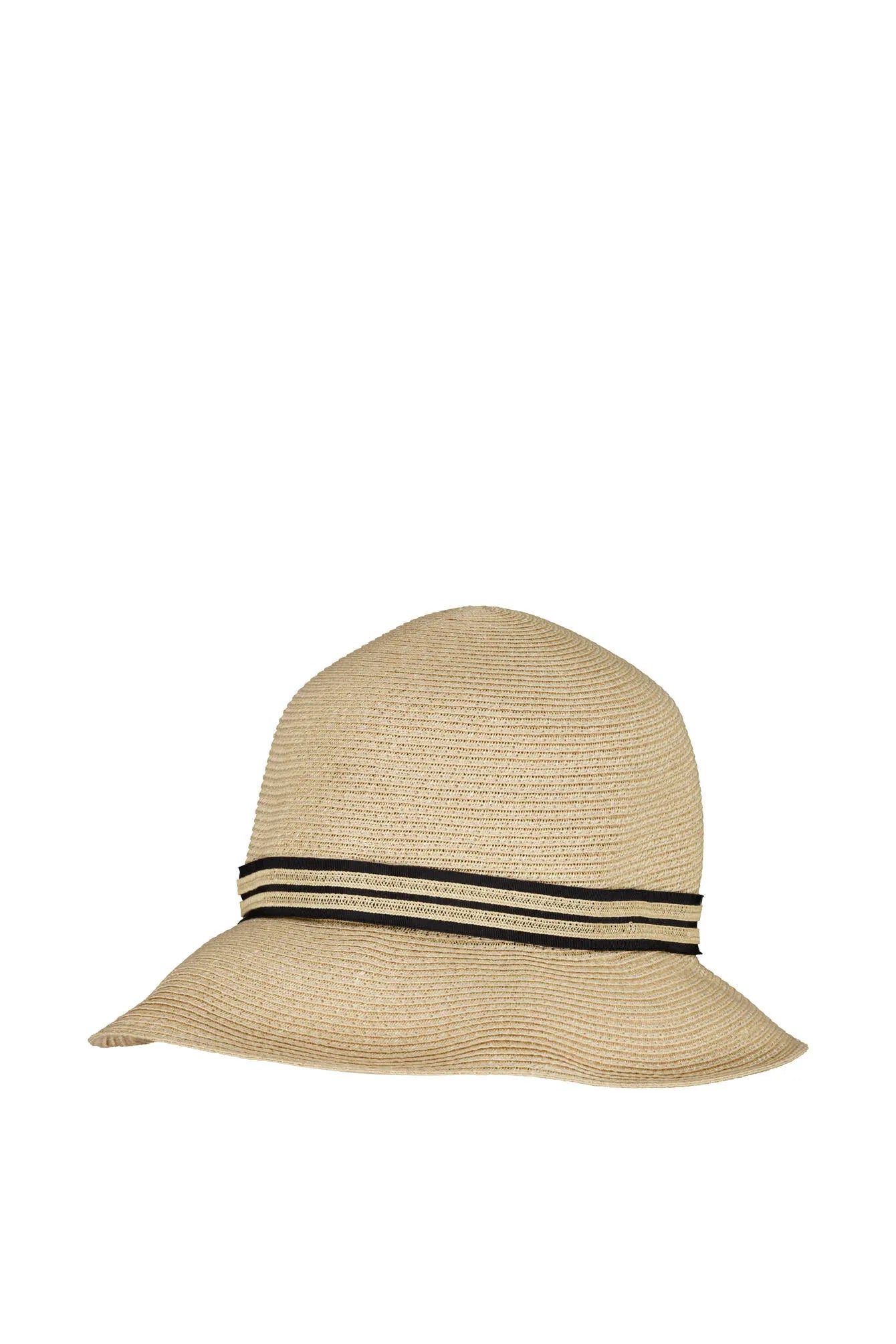 Strohhut mit Garniturband
