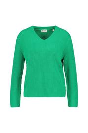 Strickpullover aus Baumwollmix