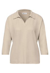 Langarmshirt aus Viskose