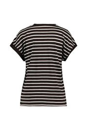 T-Shirt gestreift aus Baumwollmix