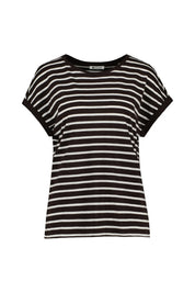 T-Shirt gestreift aus Baumwollmix