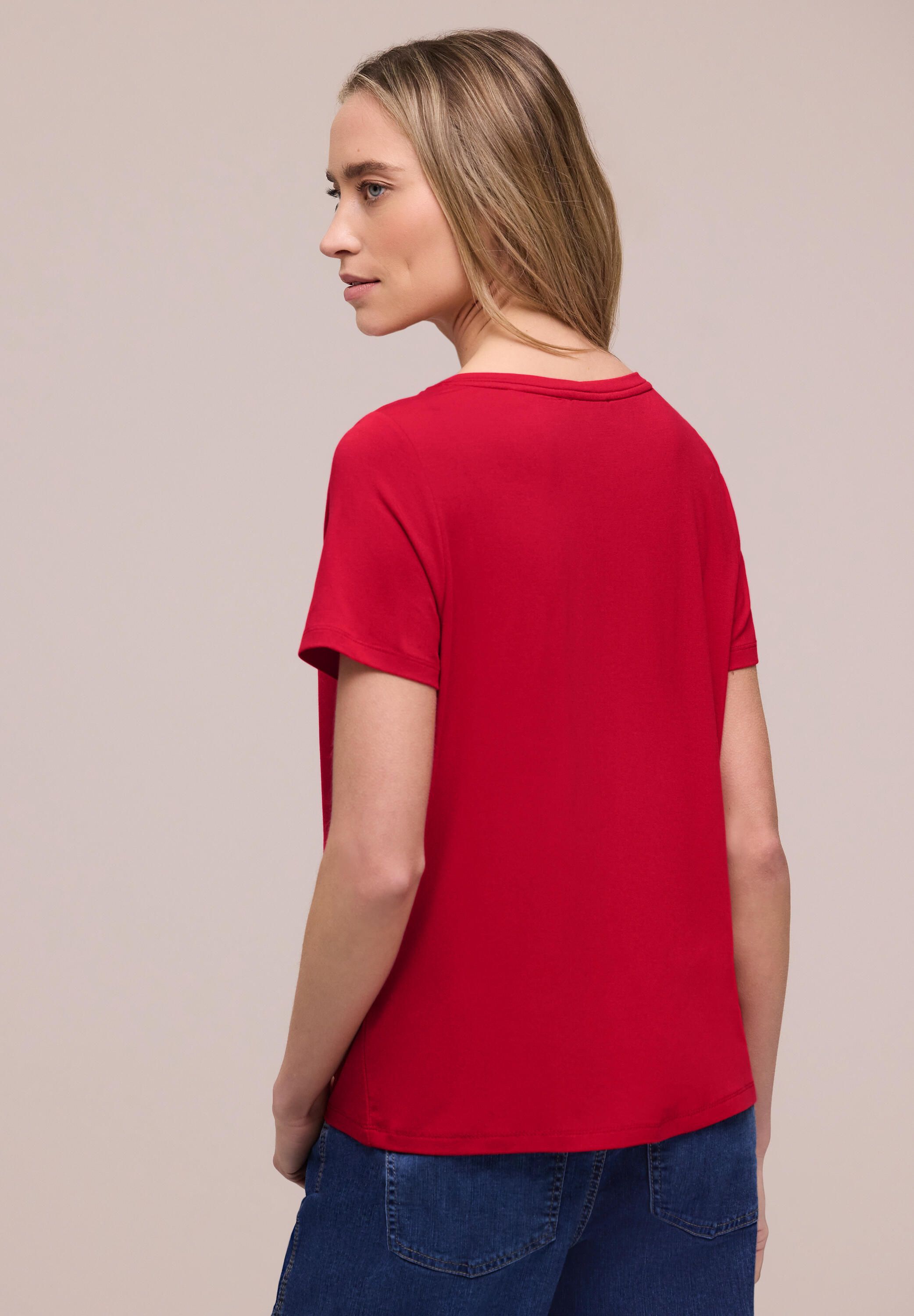 T-Shirt aus Viskose