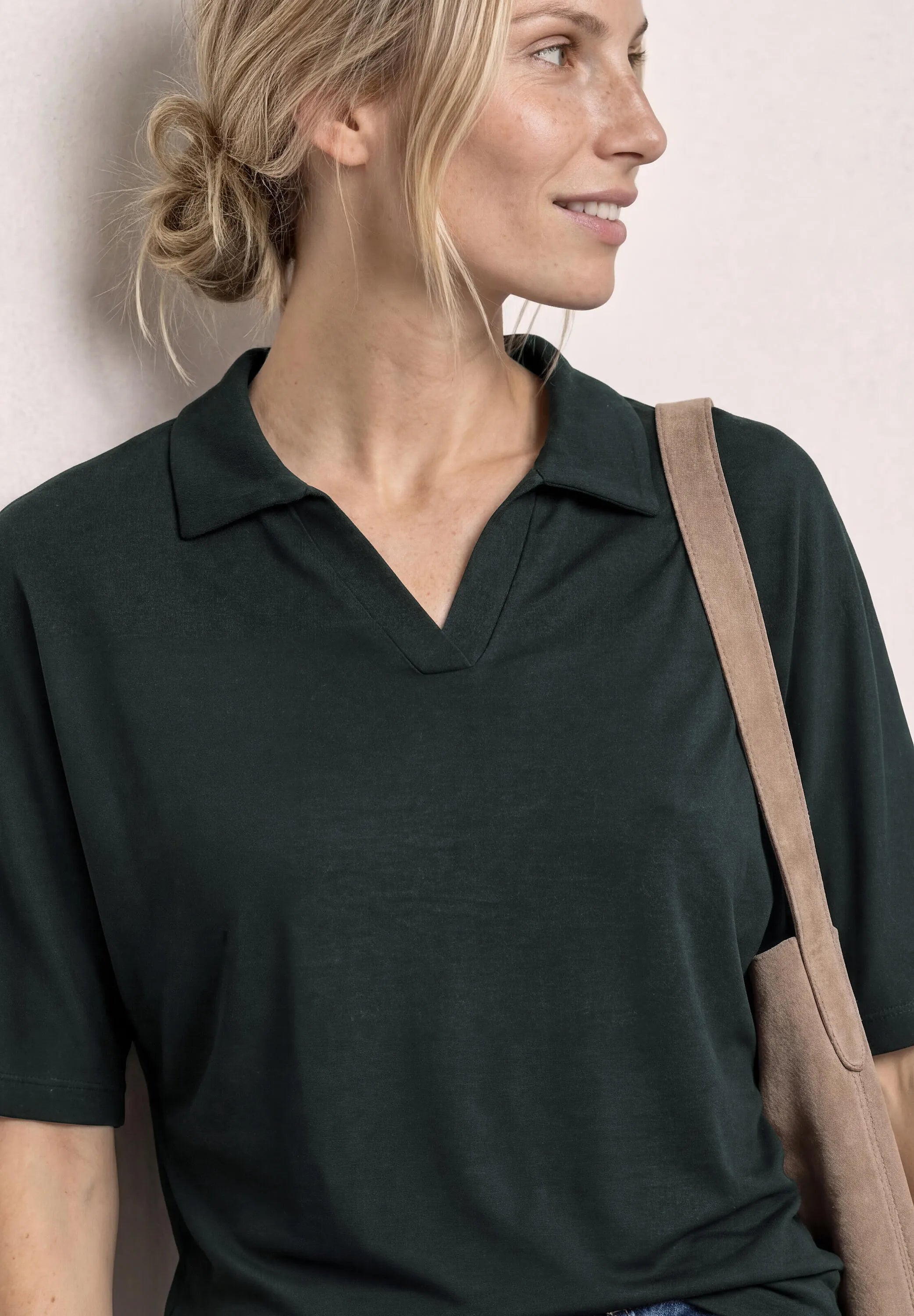 Poloshirt aus Baumwollmix