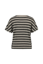Strick-T-Shirt aus Viskosemix