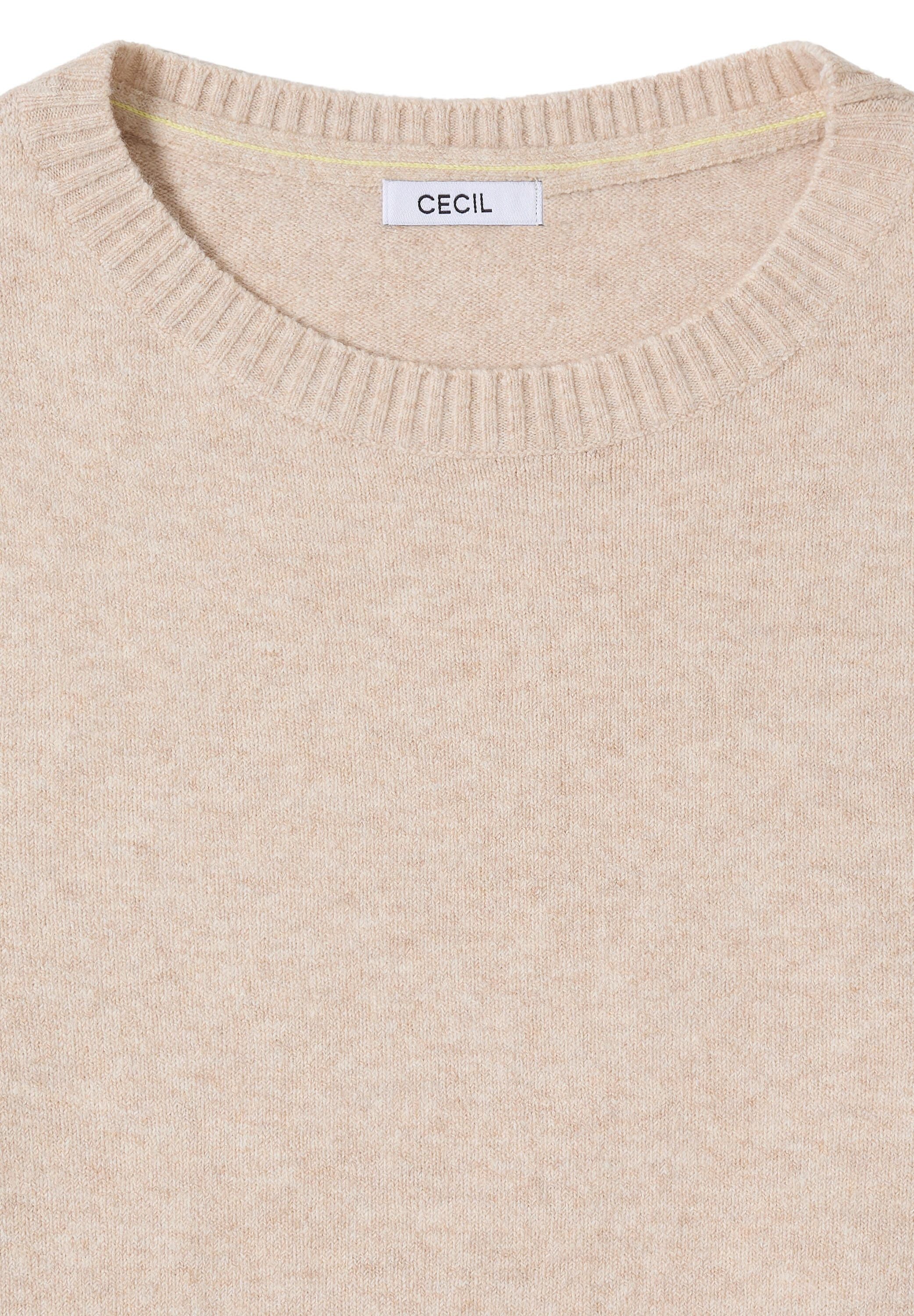 Strickpullover aus Baumwollmix