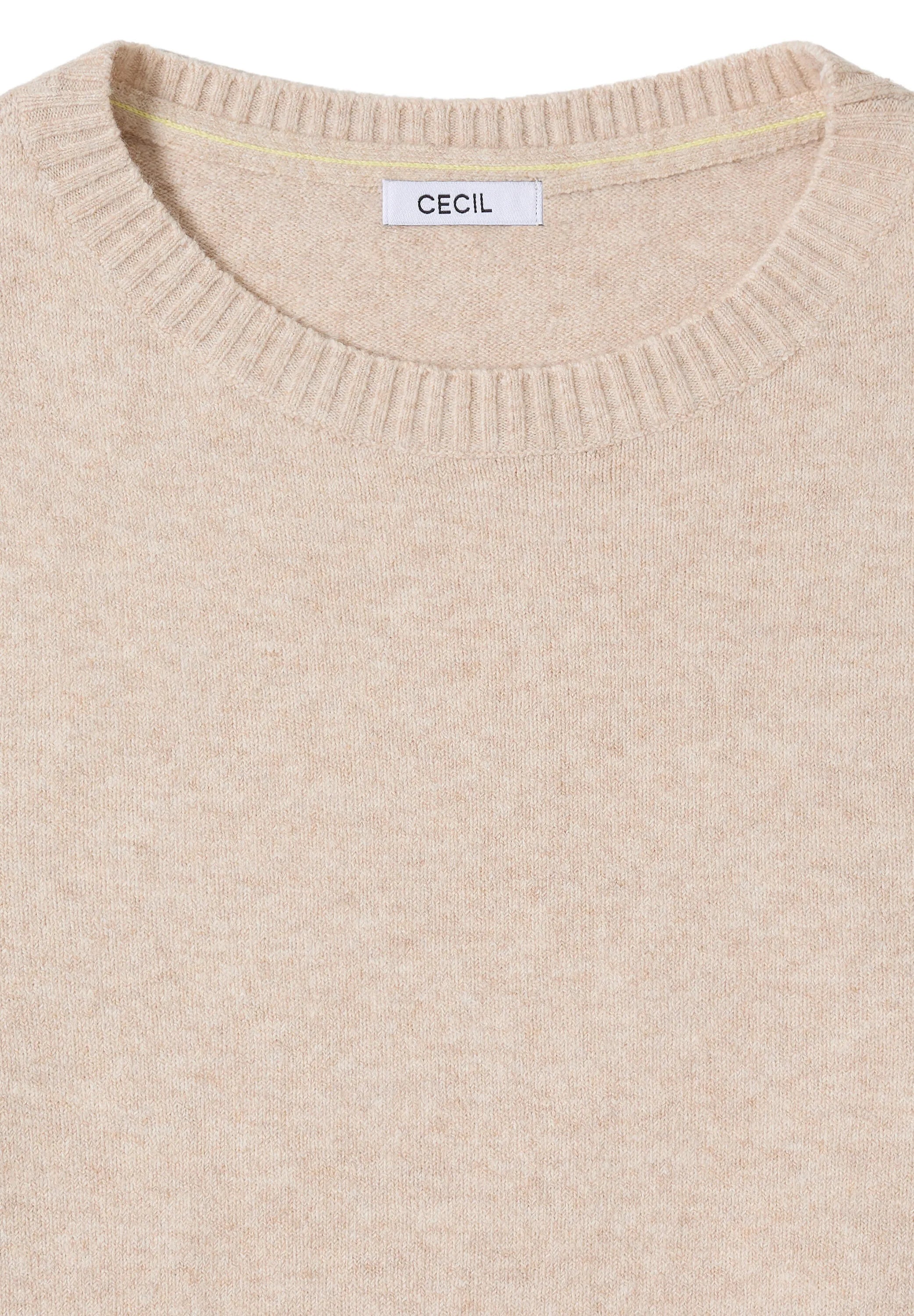 Strickpullover aus Baumwollmix