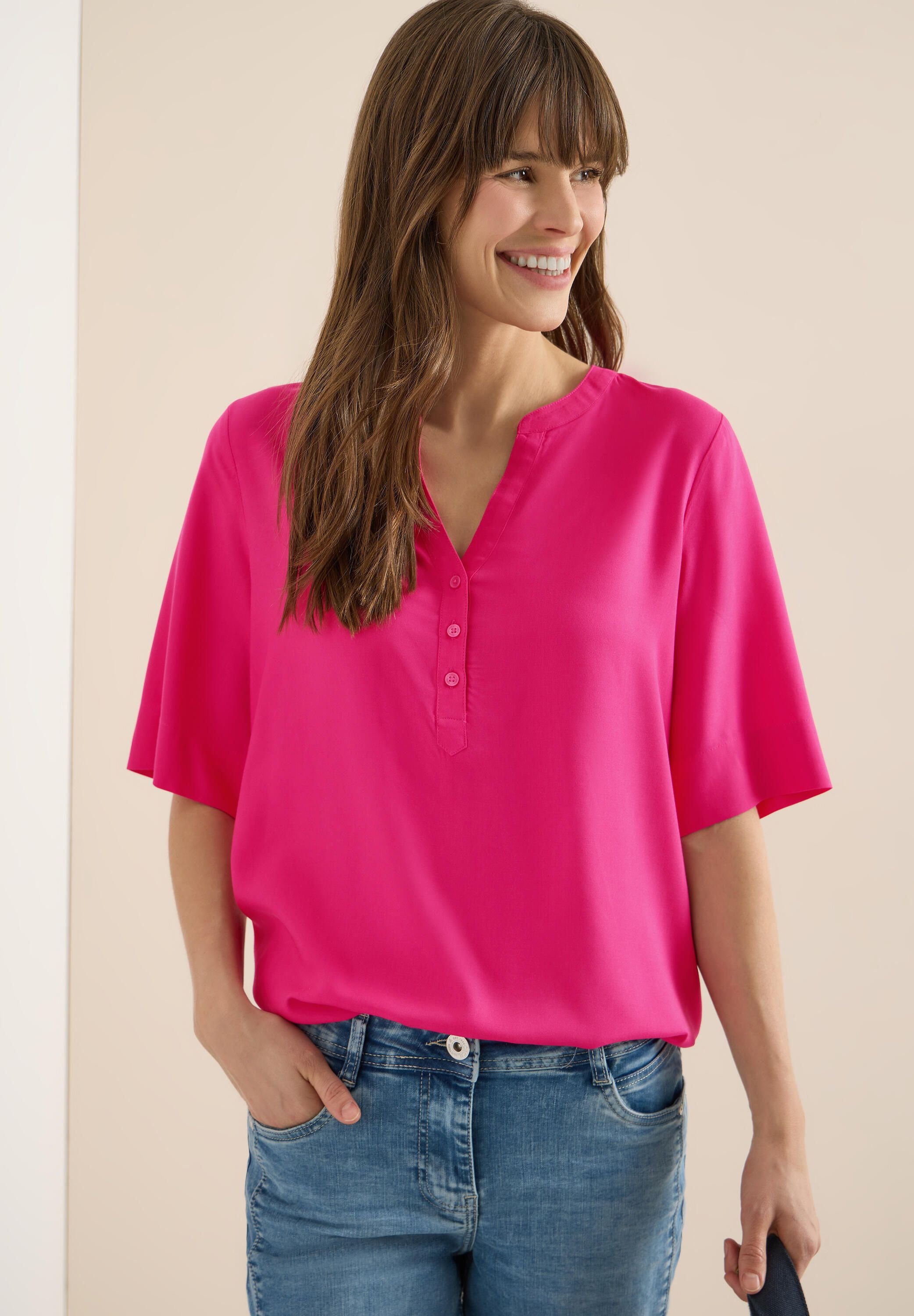 Bluse aus Viskose