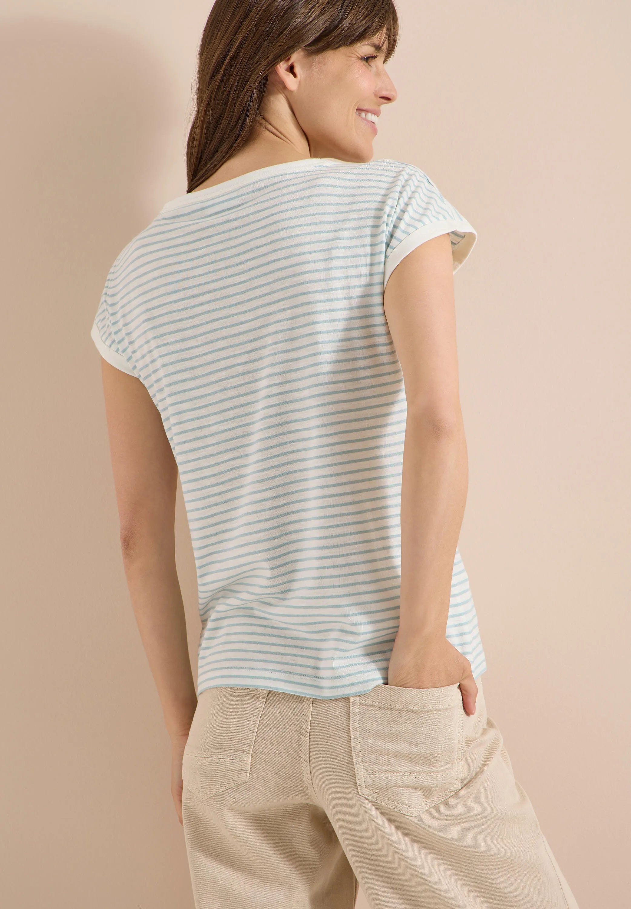 T-Shirt aus Baumwollmix