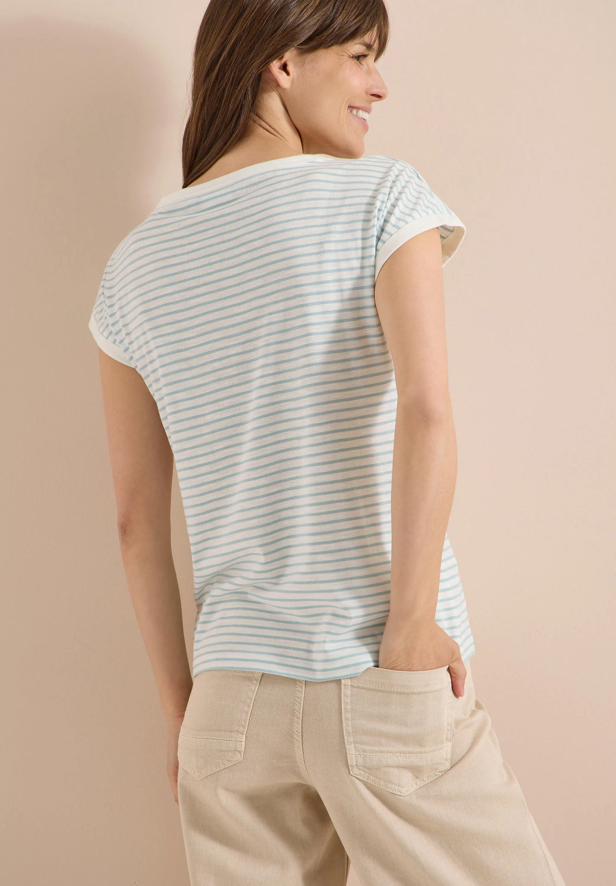 T-Shirt aus Baumwollmix
