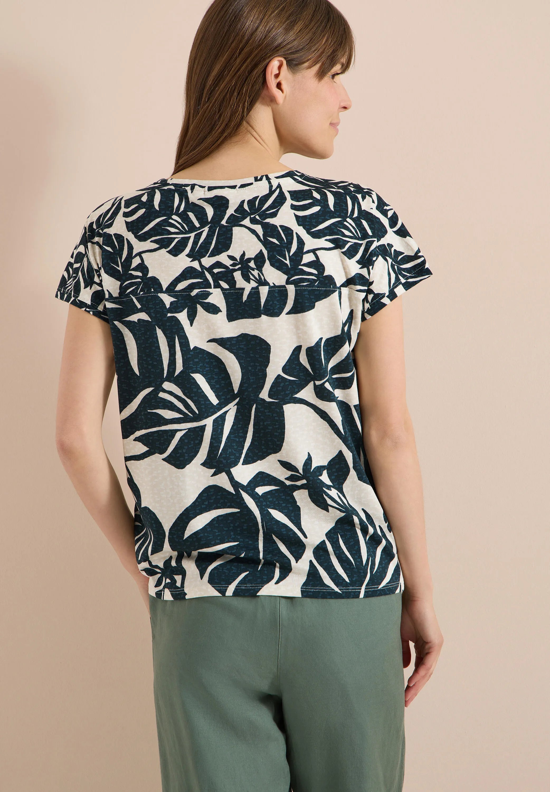 T-Shirt aus Baumwollmix