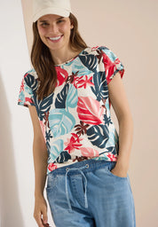 T-Shirt aus Baumwollmix