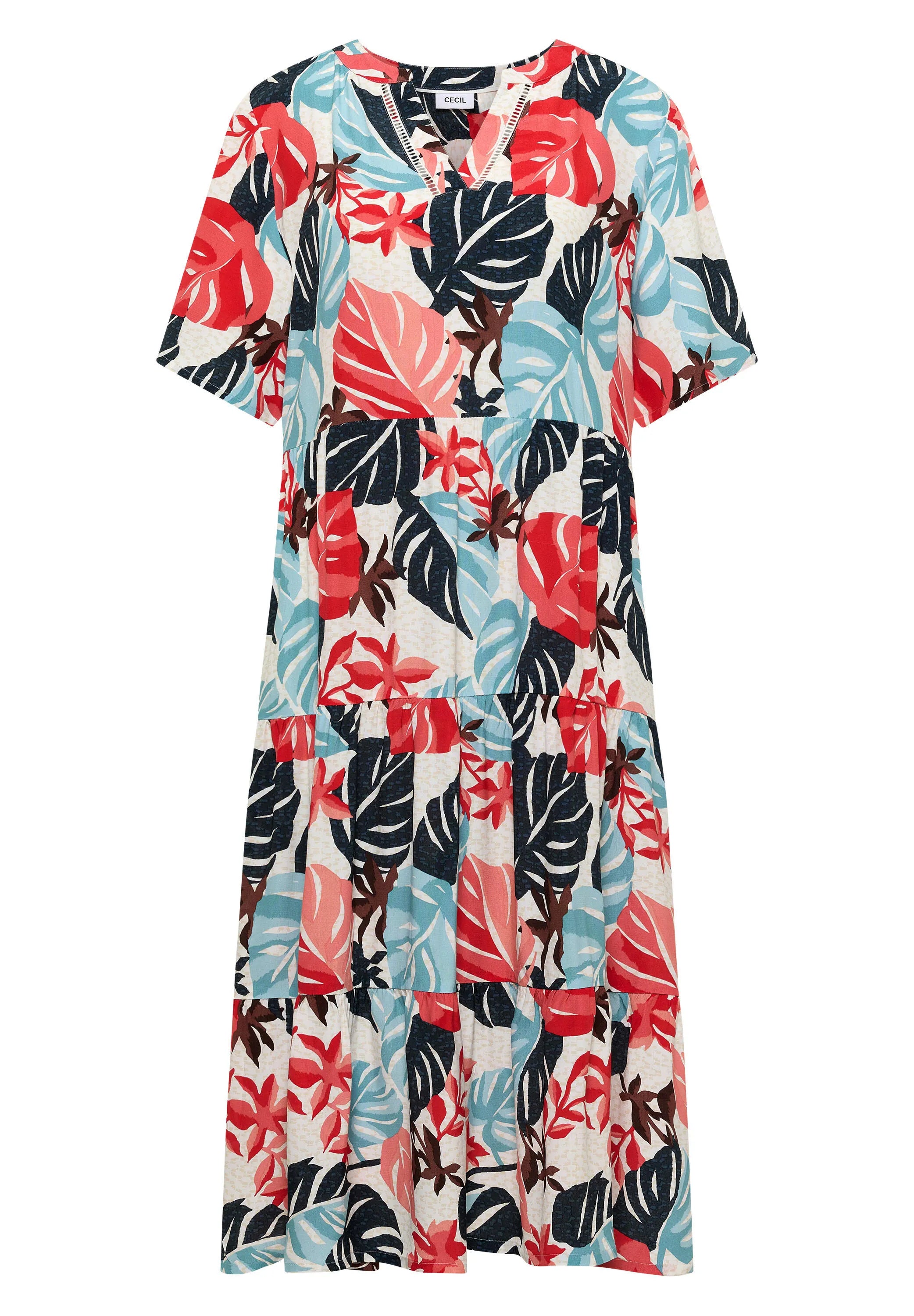 Sommerkleid Midi aus Viskose