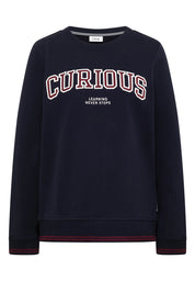 Sweatshirt mit Stickerei