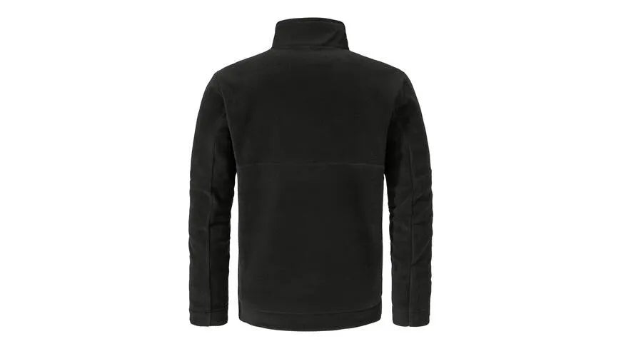 Fleecejacke mit Stehkragen