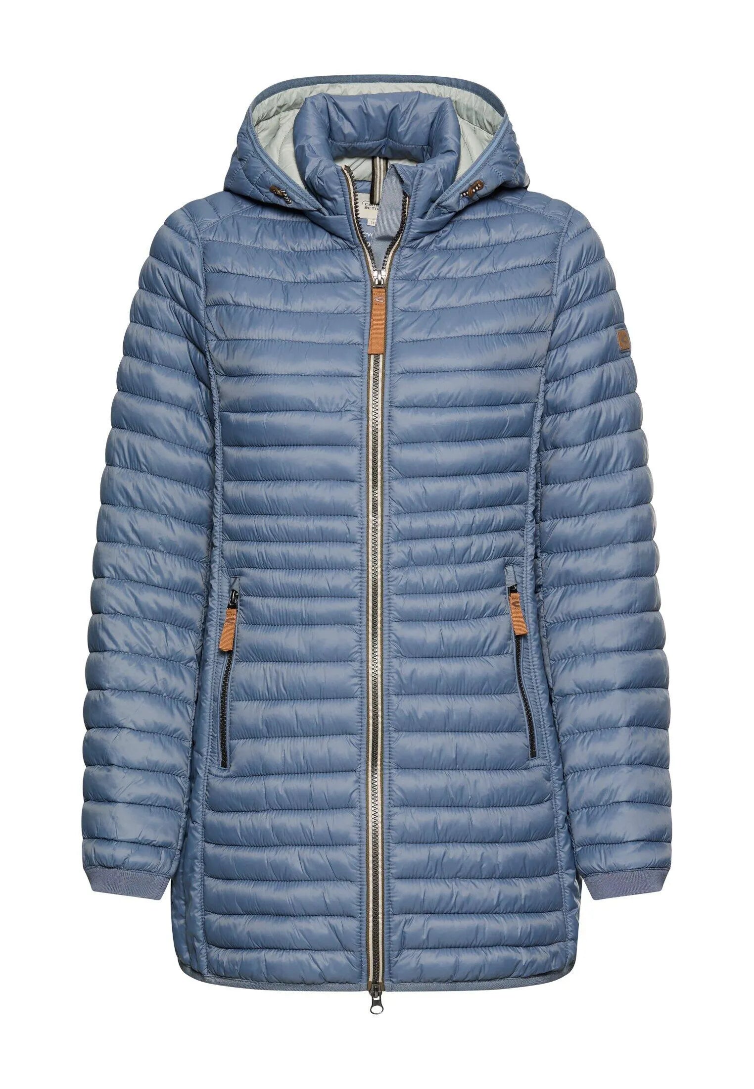 Steppjacke mit Kapuze