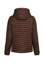 Steppjacke mit abnehmbarer Kapuze