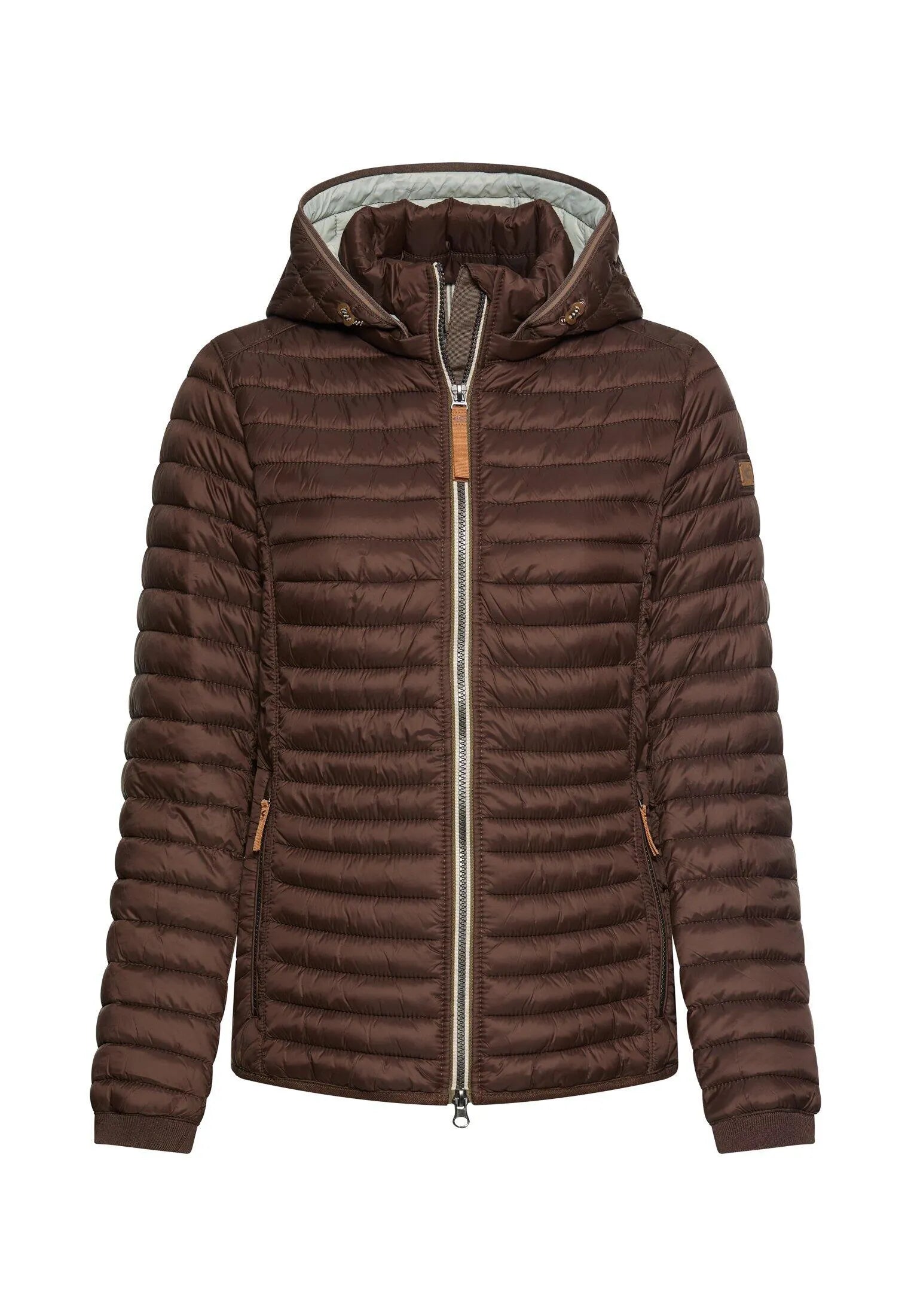 Steppjacke mit abnehmbarer Kapuze
