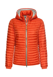 Steppjacke mit abnehmbarer Kapuze