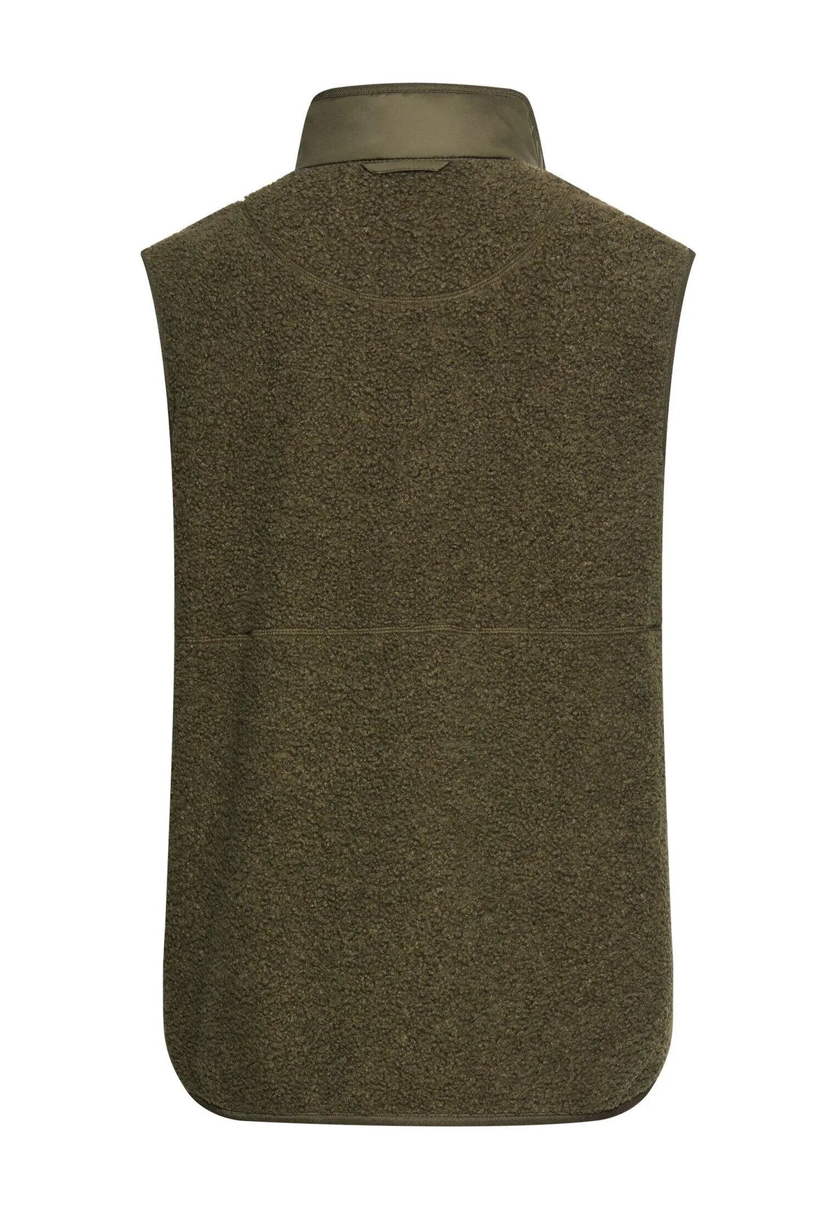 Teddyweste mit Stehkragen