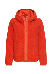 Teddyjacke mit Kapuze