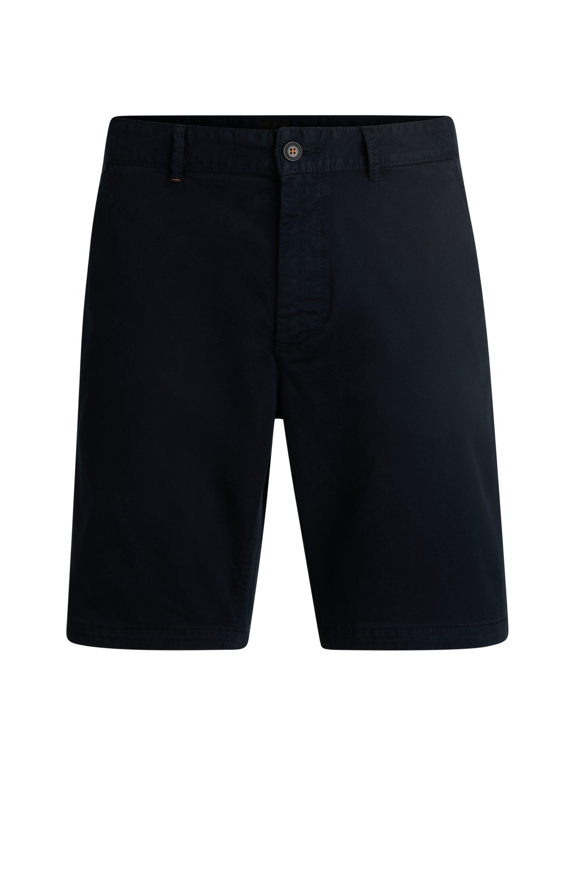Chino-slim-Shorts 10270650 01, Dark Blue 32