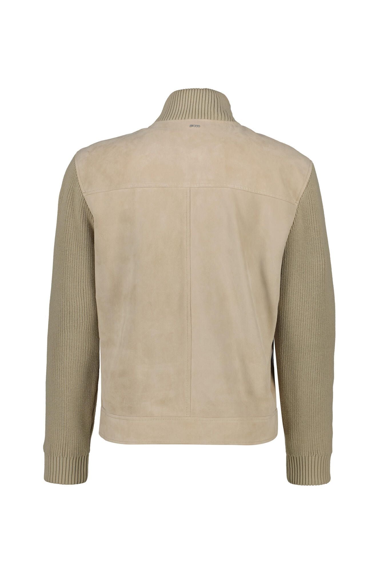 Lederjacke MAVEN mit Strickärmeln