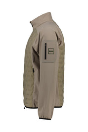 Hybrid-Daunenjacke mit Stehkragen