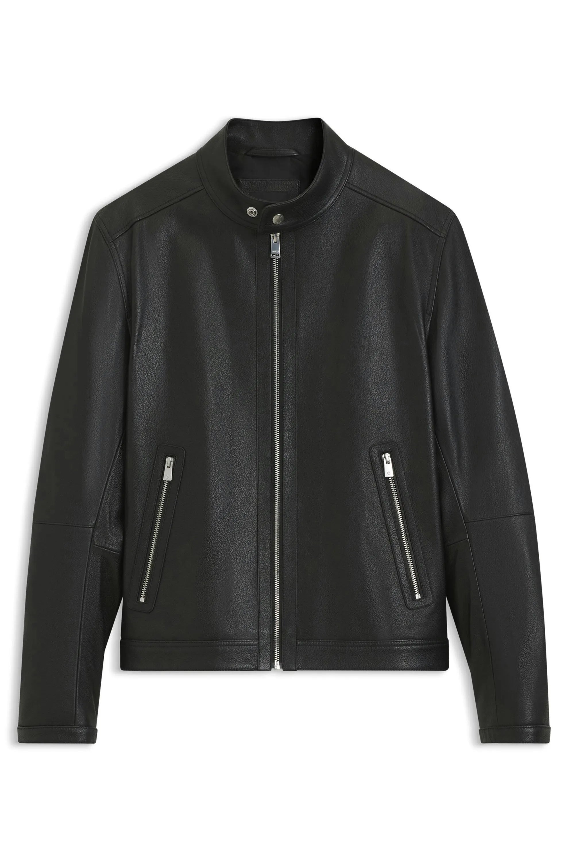 Lederjacke MANSELL mit Stehkragen