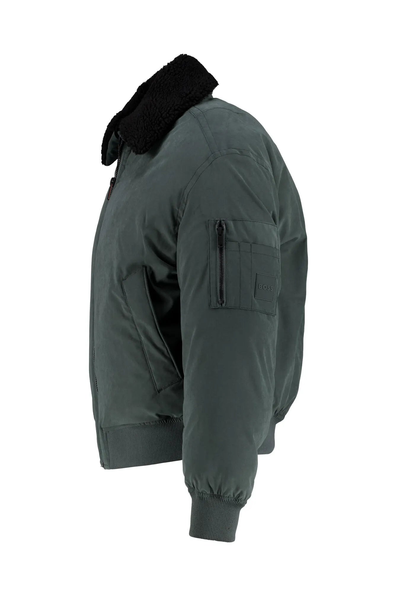 Steppjacke mit aufliegendem Kragen