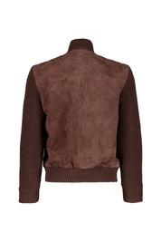Übergangsjacke aus Wildleder