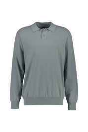 Strick-Poloshirt ASAC aus Baumwollmix