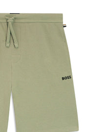 Pyjama-Shorts in Waffelstruktur