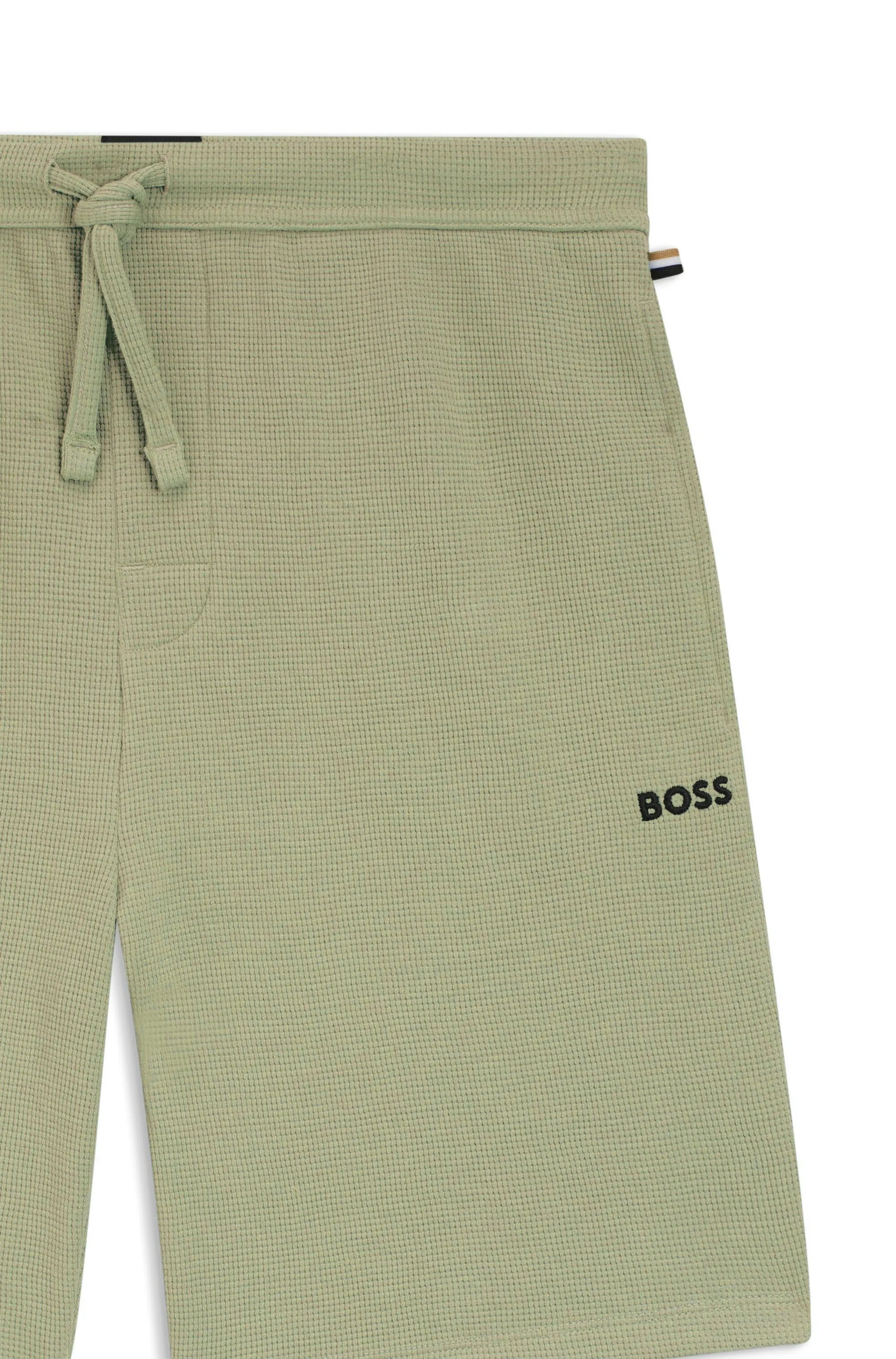 Pyjama-Shorts in Waffelstruktur