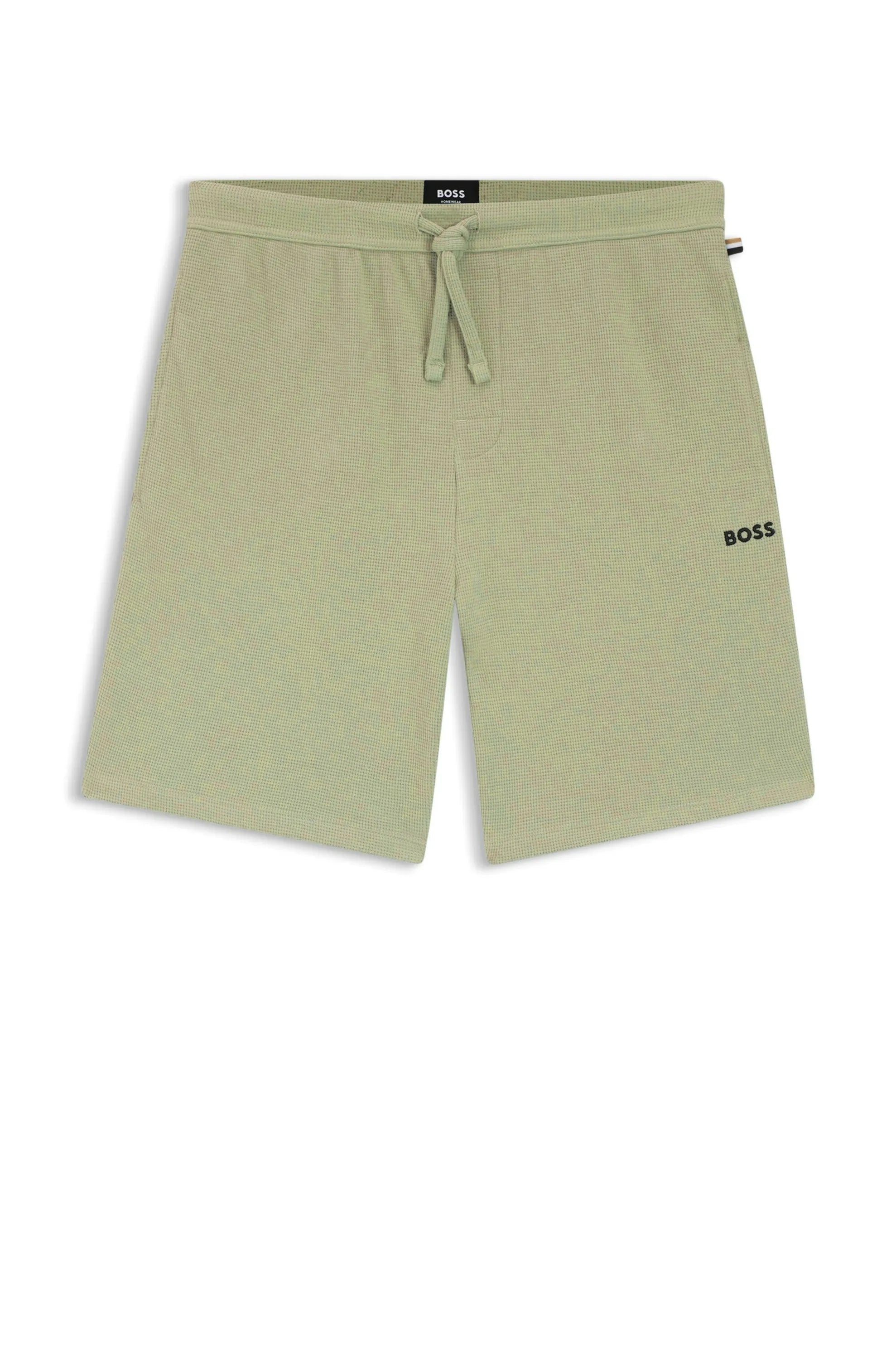 Pyjama-Shorts in Waffelstruktur