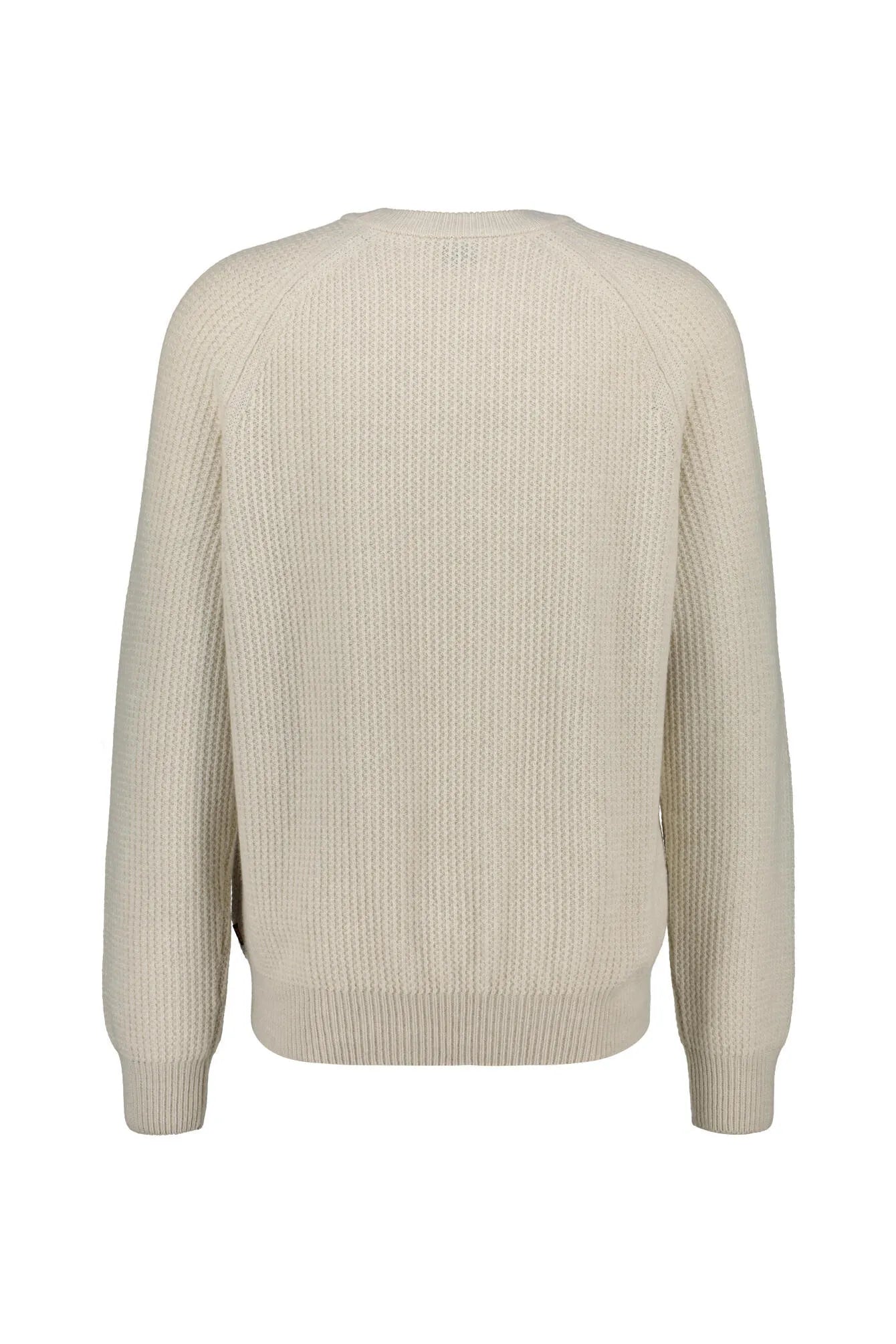 Strickpullover aus Schurwollmix