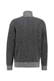 Rollkragenpullover aus Wollmix