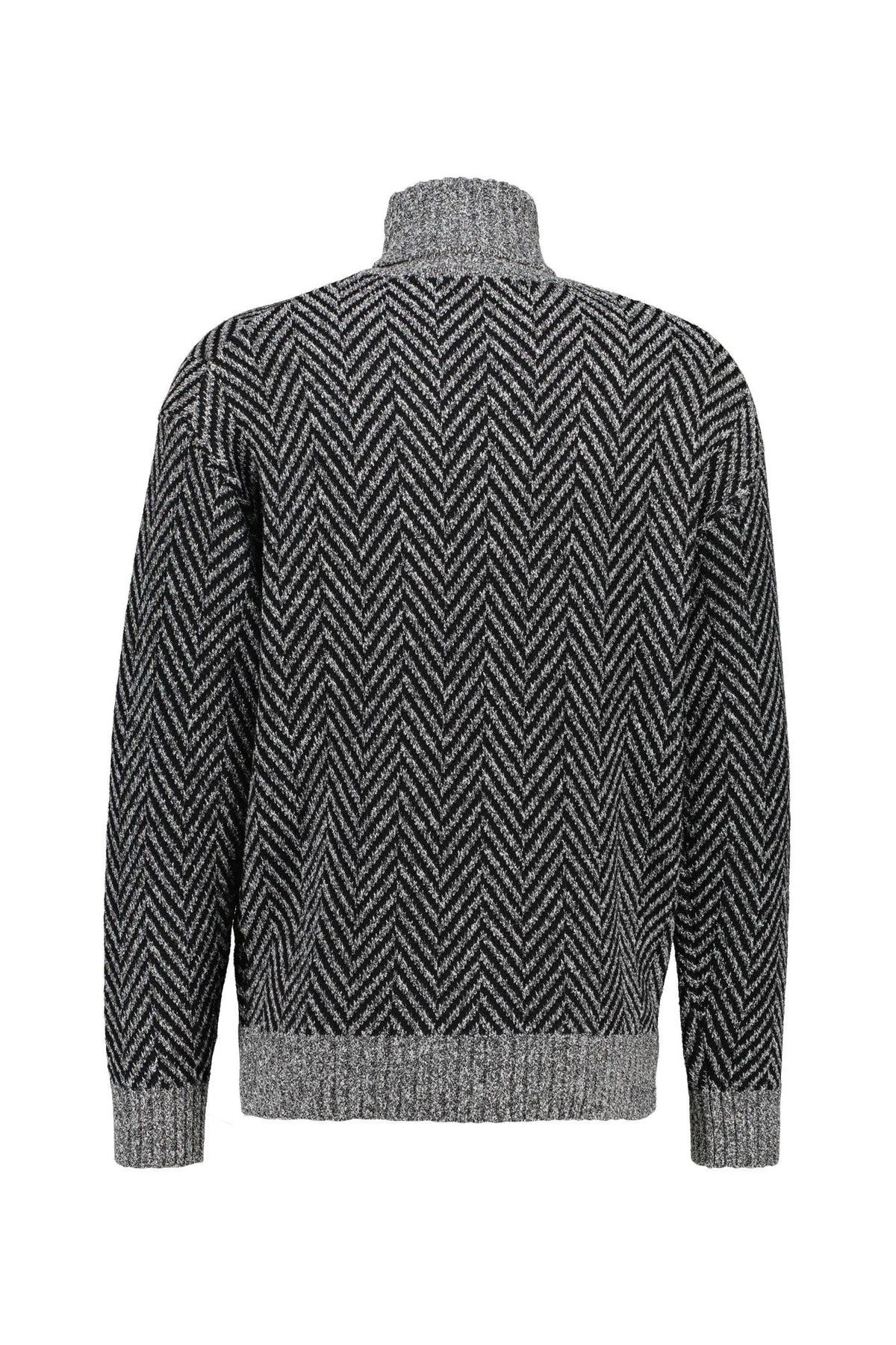 Rollkragenpullover aus Wollmix